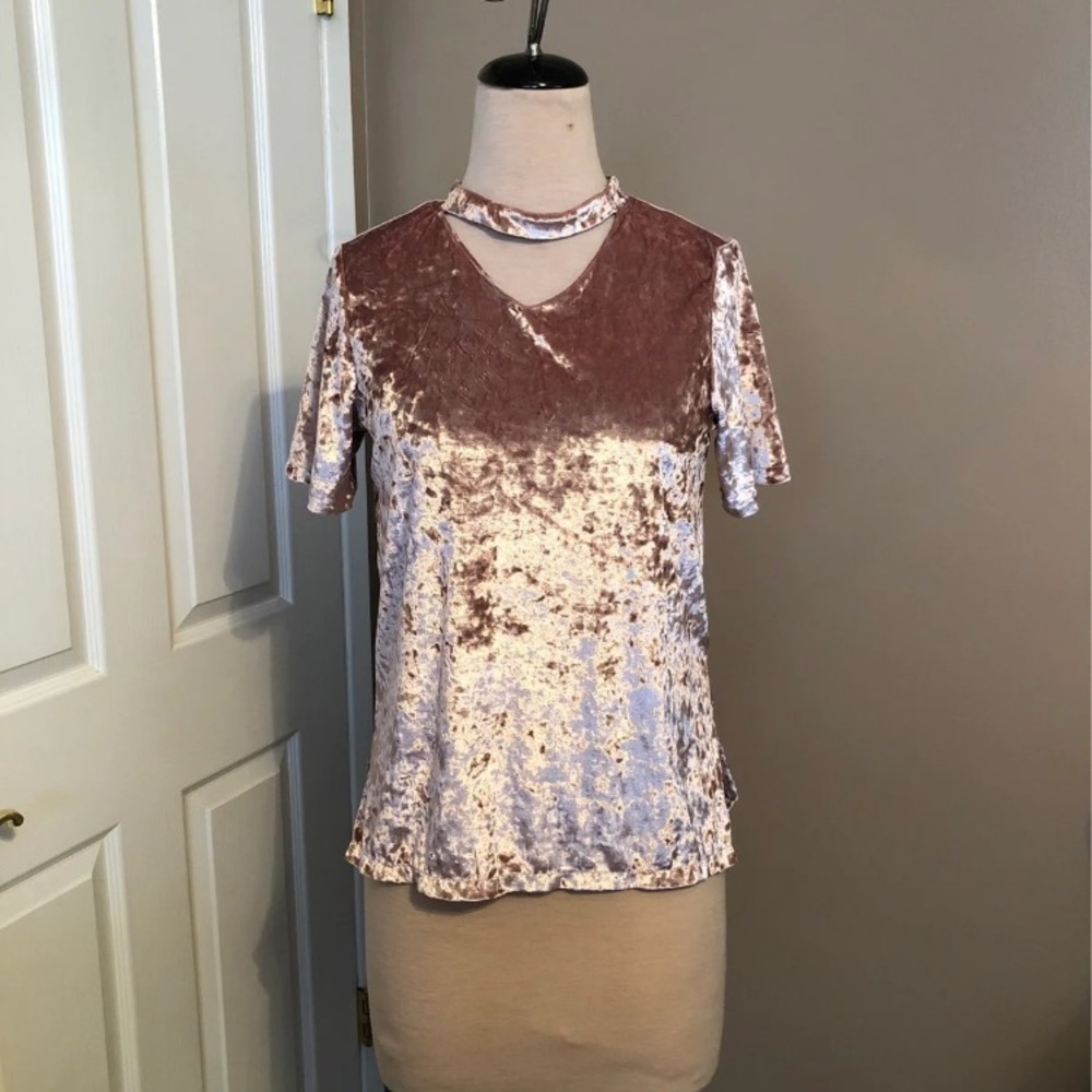Velour top
